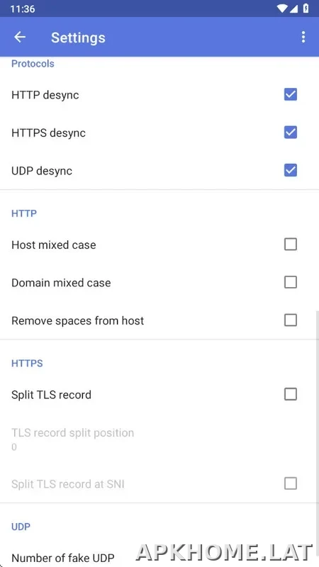 ByeByeDPI скриншот 5